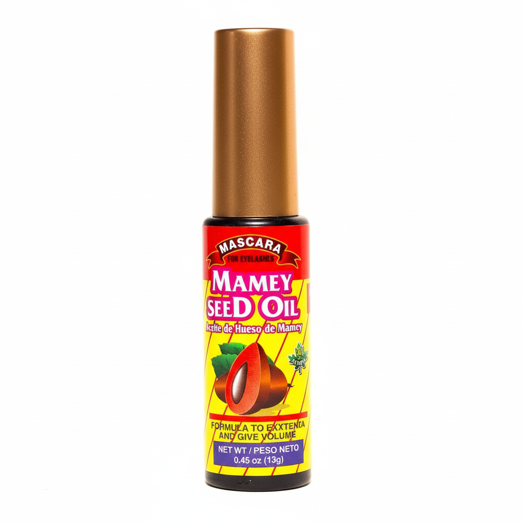Plantimex mamey seed oil mascara cosmetic product available on Amazon