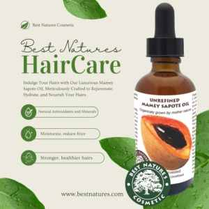 Best Nature's Cosmetics Mamey Sapote Oil Organic - Image 3