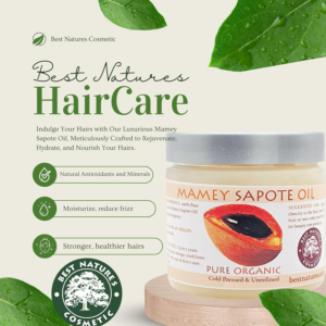Best Nature's Cosmetics Mamey Sapote Oil Pure Organic Cold Pressed Unrefined 5 fl oz / 150 ml - Image 3