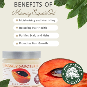Best Nature's Cosmetics Mamey Sapote Oil Pure Organic Cold Pressed Unrefined 5 fl oz / 150 ml - Image 6
